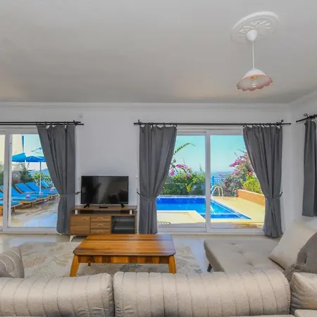 With Sea View In The Heart Of Nature, Antalya - Awz 136 빌라 *